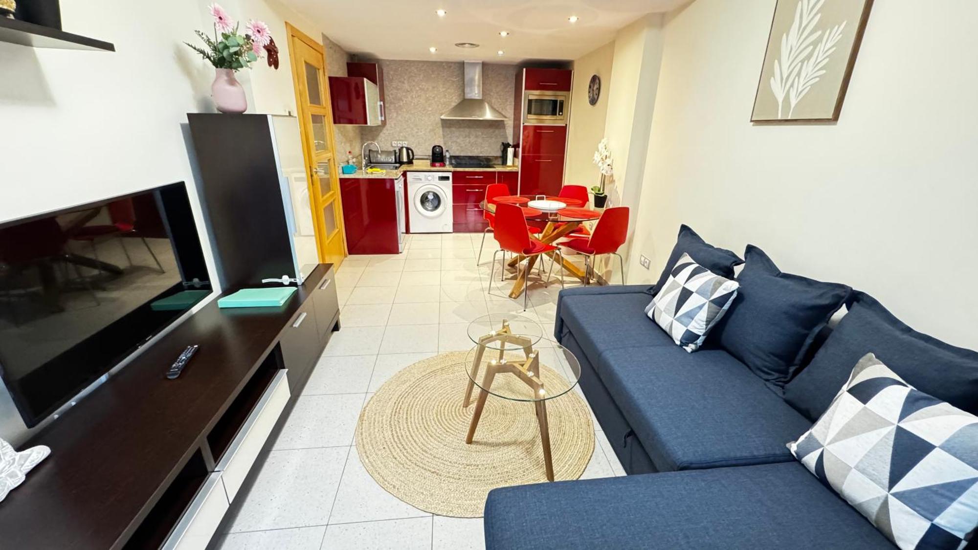 Relax Apartamento Playa Fenals Lloret de Mar Bagian luar foto
