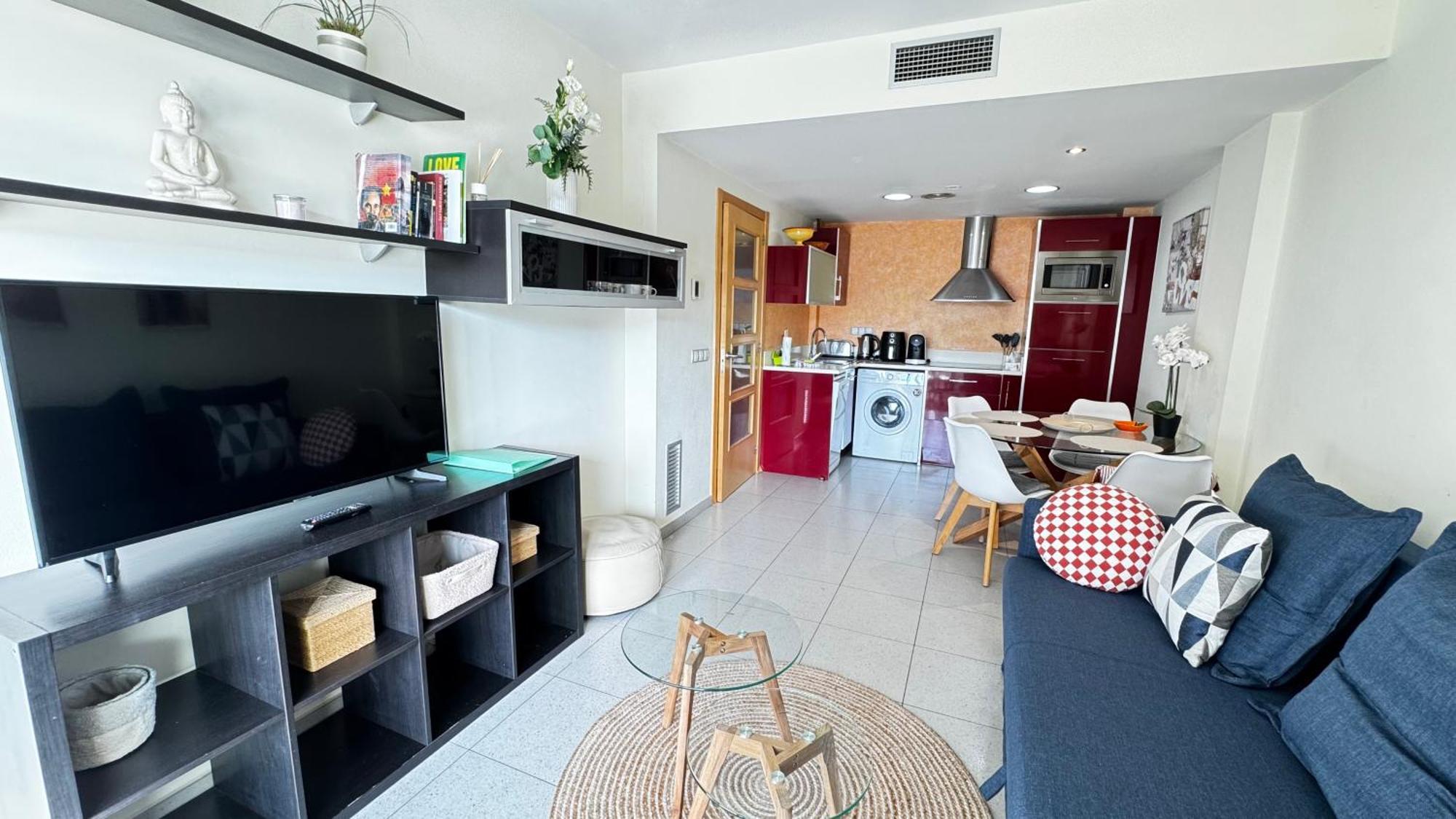Relax Apartamento Playa Fenals Lloret de Mar Bagian luar foto